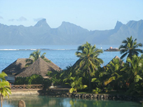 Jagged Peaks of Moorea